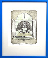 Viktor Preiss - Černá hodinka - grafika